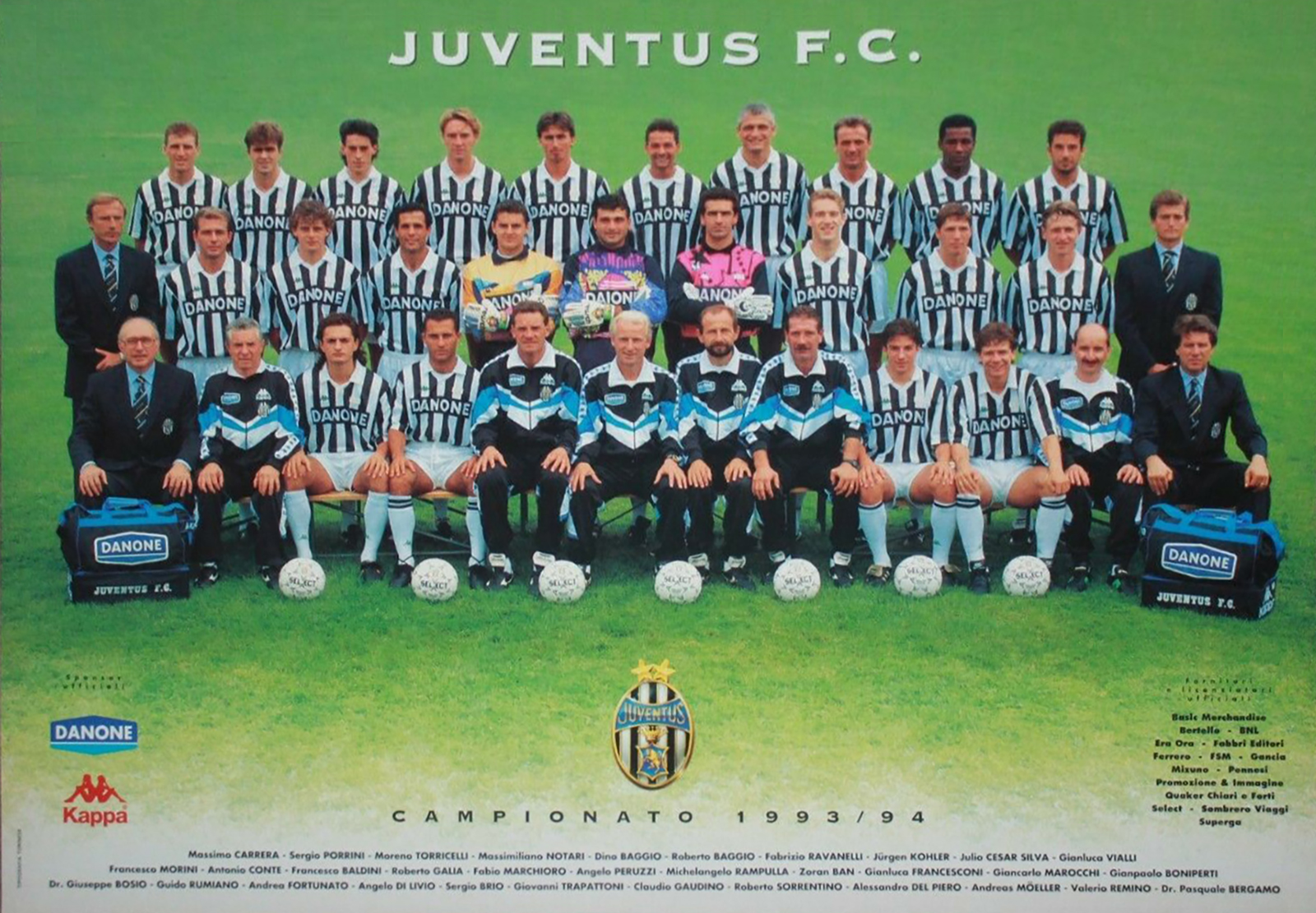 Juventus 1993/1994 Fino alla Fine Forza Juventus